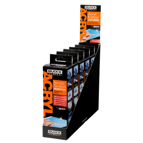 Quixx-Xerapol, rimuovi graffi per superfici in acrilico