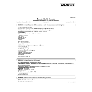 Quixx-Xerapol, rimuovi graffi per superfici in acrilico