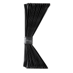 Limousine, coppia tendine scorrevoli - Largh. 50 cm - Alt. 32/37 cm