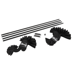 Limousine, coppia tendine scorrevoli - Largh. 50 cm - Alt. 32/37 cm