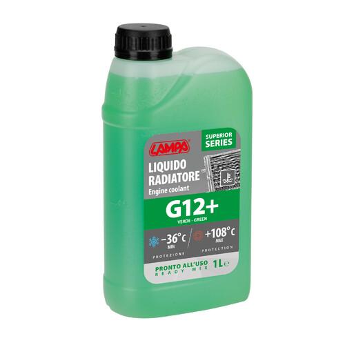Superior-Verde G12+, liquido antigelo radiatore concentrato (-36Â°C) - 1 L