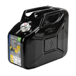 Premium, tanica carburante in metallo - 10 L - Nero