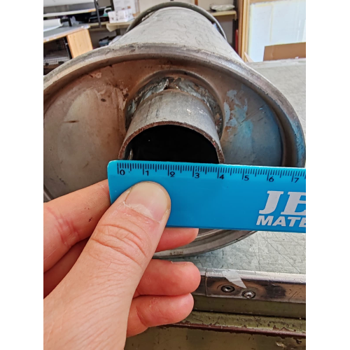 Silenziatore Marmitta posteriore Peugeot 205 furgonato pegueot 205 I (741A/C)