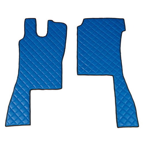 Coppia tappeti in Skeentex - Blu - compatibile per Scania L Serie 4 (02/95>09/04
