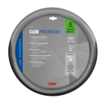 Club, coprivolante in Skeentex - S - Ø 35/37 cm - Nero/Grigio