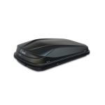 BOX BAULE DA TETTO PORTAPACCHI NERO OPACO GEV E9017 EASY BLACK 320 LITRI