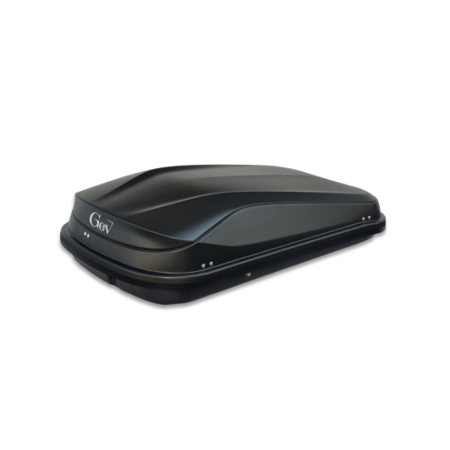 BOX BAULE DA TETTO PORTAPACCHI NERO OPACO GEV E9017 EASY BLACK 320 LITRI