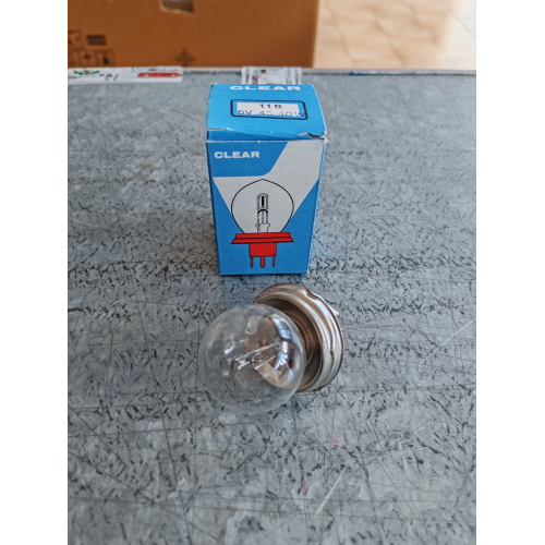 1 Lampada Lampadina 6v 45/40W per auto d'epoca