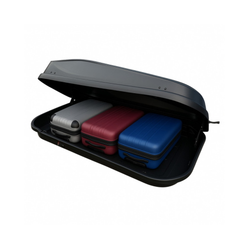 Box da tetto Easyblack 420 Nero Opaco