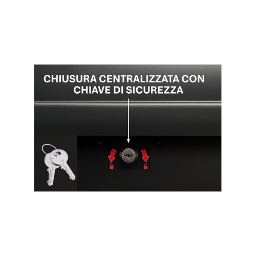 Box da tetto Easyblack 430 Nero Opaco