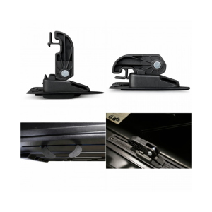 Box da tetto Strike 480 Dual-side Nero Lucido
