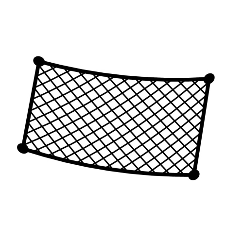Net-System-9, tasca a rete elasticizzata - 30x18 cm