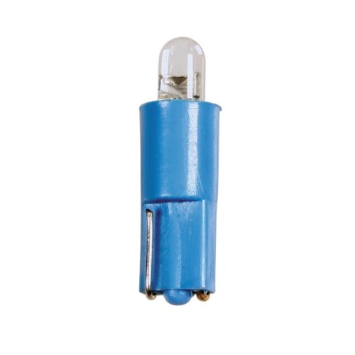 12V Kit Lampade cruscotto 1 Led - (T3) - W2x4,6d - 5 pz  - D/Blister - Bianco
