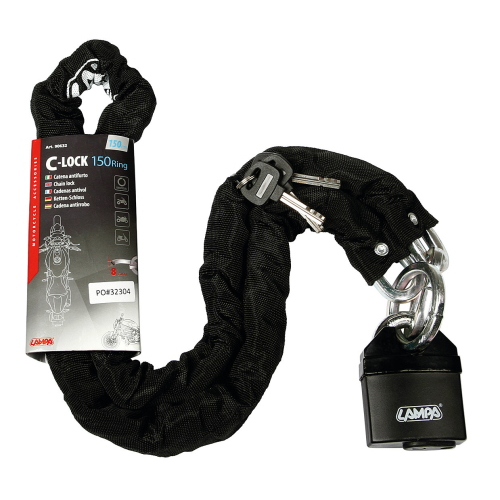 90632 C-Lock 150R, catena antifurto - 150 cm