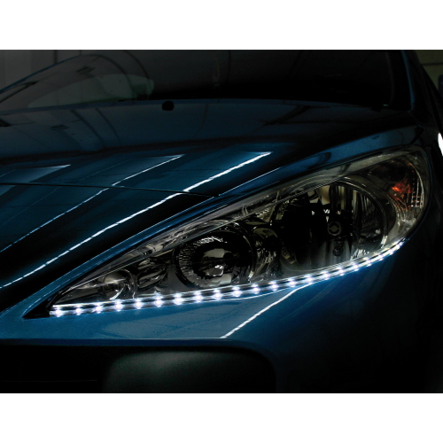 Flex Strip, 12V - 21 Led - 2x50 cm - Bianco