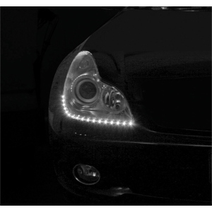 Flex Strip, 12V - 21 Led - 2x50 cm - Bianco