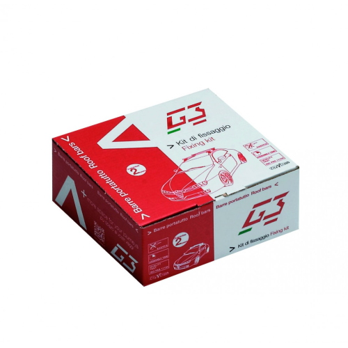 KIT 68021 FISSAGGIO GANCIO PORTATUTTO BARRA PACIFIC