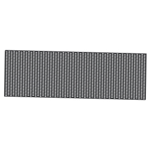 04608 Original-Look, griglia aerazione in PP - Esagono largo 15x35 mm - 120x40 cm - Nero