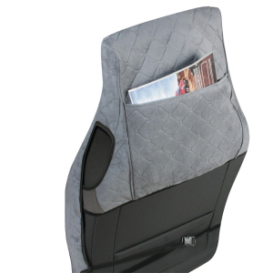 Melissa, set tende e coprisedili in microfibra per camion - Grigio