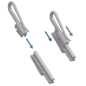 Ganci per tende - G-10 - 25 pz