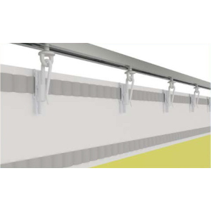 Ganci per tende - G-10 - 25 pz