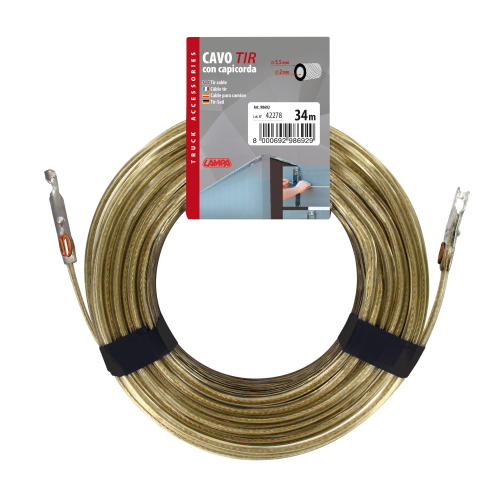 Cavo Tir con capicorda - 34 m