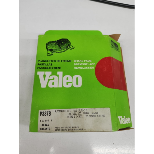 PASTIGLIE PASTICCHE FRENO ANTERIORE VALEO ADATTO A FIAT PANDA RITMO FIORINO 128