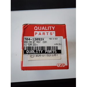 PASTICCHE FRENO ANT. per Nissan Micra K12 2003 -