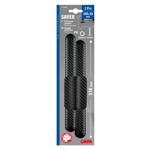 Saver, salvaparaurti adesivi - Carbon Look