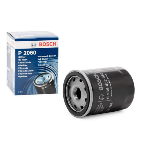 BOSCH 0 986 452 060 Filtro olio NISSAN Micra III Hatchback
