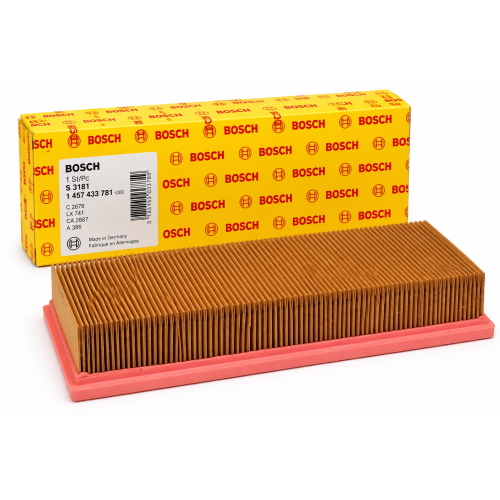 Filtro Aria Bosch 1457433781 per Honda MG Rover Land Rover