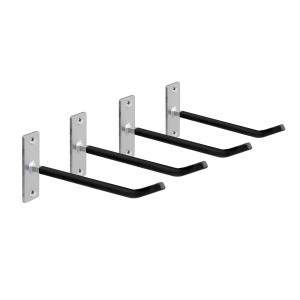Set 4 ganci appendiruote da parete