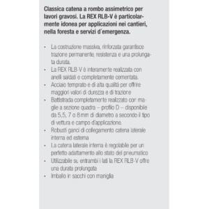 Catene da neve PEWAG REX RLB-VRE