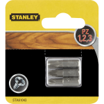 Piranha/Stanley Sta61043 (X61043) 3 Inserti Mm.25 Pz 1-2-3
