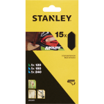 Piranha/Stanley Sta32477 (X32477) 15 Fogli Velcro X Mouse Gr.Ass