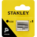 Piranha/Stanley Sta61083 (X61083) 3 Inserti Mm.25 Es. 4-5-6