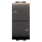 Life Art.4022 Doppio Pulsante X Tappar. Nero