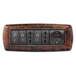 Placca Life Mod. Living Plast. Radica 7P