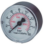 Manometro X Compressore D.50 Cod.Bm108152