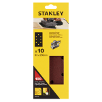 Piranha/Stanley Sta31105 (X31105) 10 Fogli For.B+D 93X230 Gr.100
