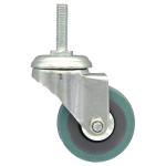 Ruota Gommata C/Perno 8Max30 D. Mm.50**