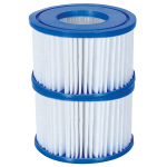 Cartuccia Filtro Tipo VI per Piscina Vasca Idromassaggio LAY-Z-SPA Bestway 60311 Set 2Pz