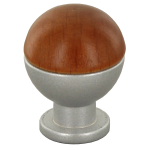Pomolo Sferico Legn/Ot.735B Mm.18 Ciliegio