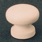 Bl Pomoli In Legno Lacc.Bianchi Mm.30 (Pz.2)