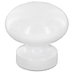 Pomolo In Legno Lacc. Bianco Mm. 25 (101/D)*