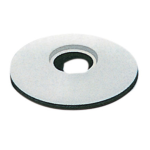 Rondella Fe.Tonda C/Guarn. 6,7X22 Bianco Grigio