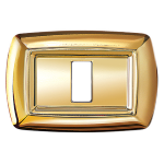 Tondo Placca Mod.Magic Plast.3P.Oro