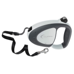 Guinzaglio Flippy Tech Tape Medium Grigio   I