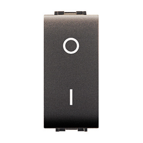 Life Art.4009 Interruttore Bipolare Nero