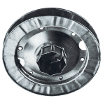 Puleggia Zincata Cm.18 Per Rullo Ottagonale